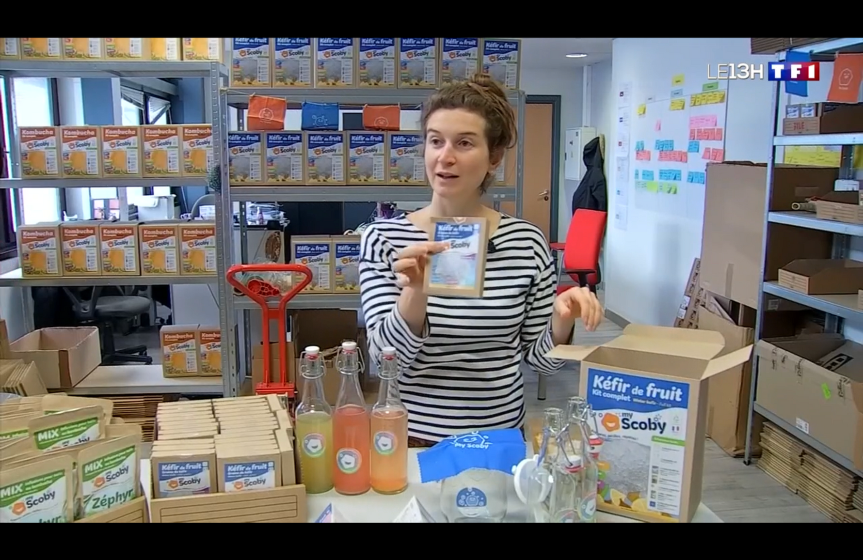 My Scoby à la télé au JT de TF1