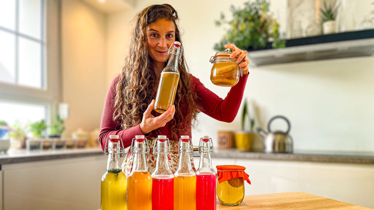 Recette de fermentation traditionnelle du kombucha