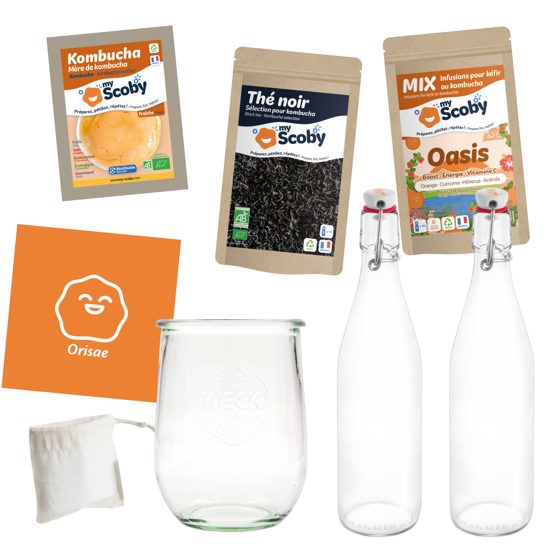 Kit kombucha - Mirakl