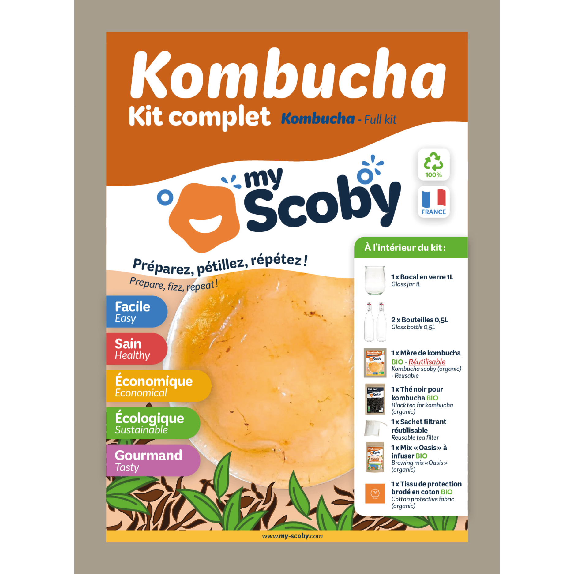 Kit kombucha - Mirakl
