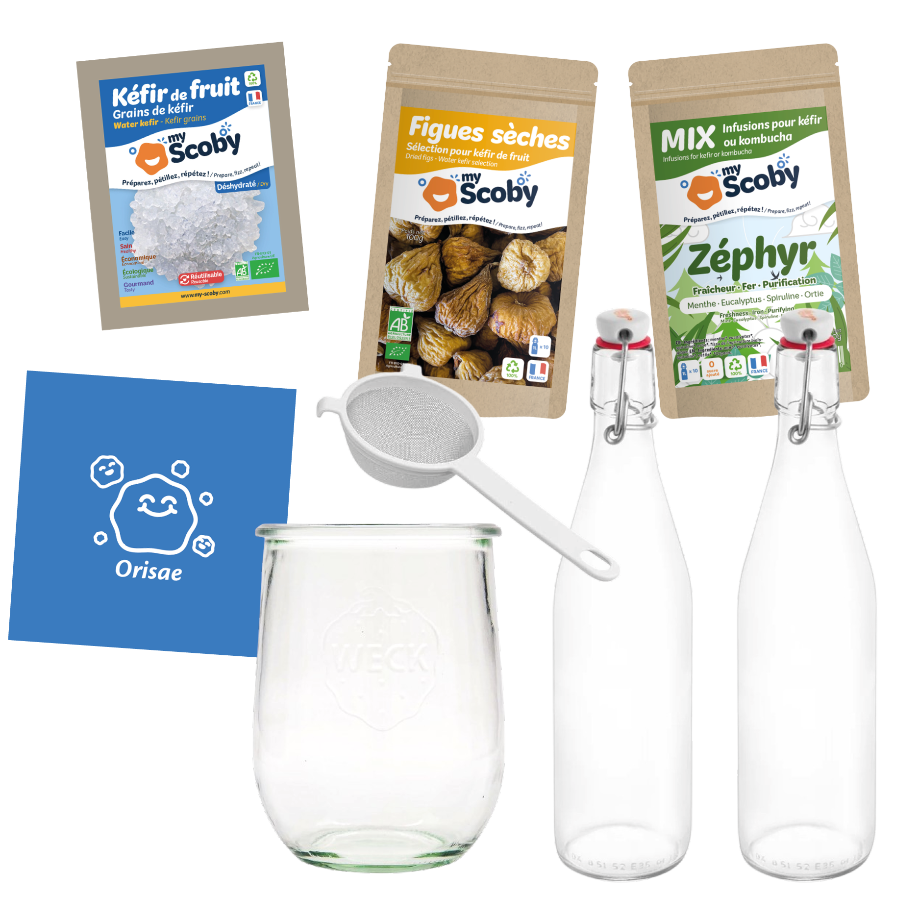 Kit kéfir de fruit - Mirakl